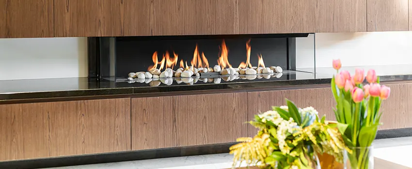 Double-height Fireplace Design Refurbishment in Sahuarita, Arizona