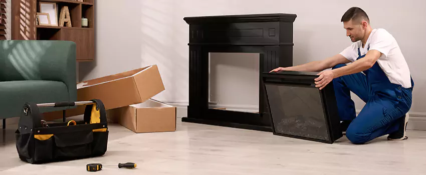 Old Rusted Metal Fireplace Repair And Replacement in Sahuarita, AZ