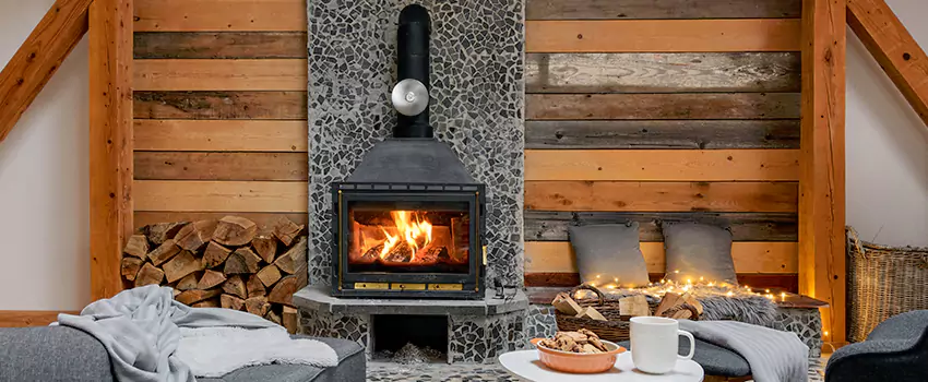Thelin Hearth Products Direct Vent Gas Stove Fireplace Inspection in Sahuarita, Arizona